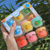 6pcs Lipstick Gift Set, 6 Kinds Of Fruit Flavored Lip Gloss, Lipstick, Colorless Lip Balm, Party Supplies Gifts, Men And Women's Christmas Gifts, Souvenir Gifts, Long-term Moisturizing And Nourishing Lip Mask