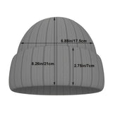 1pc "BACKWOODS" Knitted Hat Thermal Cap For Men, Ideal choice for Gifts