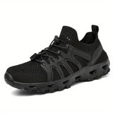 Women's Outdoor Hiking Sneakers, Lace Up Flat Sports Sneakers, Casual Yoga Fitness Workout Gym Running Shoes