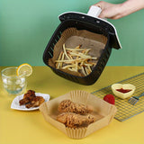 100pcs Durable and Versatile Air Fryer Liners - Perfect for Baking, Roasting, and Frying - Resistant to High Temperatures, Oil, and Water - Thickened for Long-Lasting Use