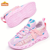 Daclay kids running shoes sports breathable girls and boys tennis shoes kids shoes casual sports shoes