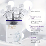 20pcs 5g COLLAGEN Deep Moisturizing Filling Mask, Replenishes Skin Moisture, Firming And Tightening Face Skin