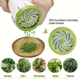 1Pc Manual Spice Grater Parsley Chilli Coriander Grater Handheld Spice Grater Kitchen Gadget
