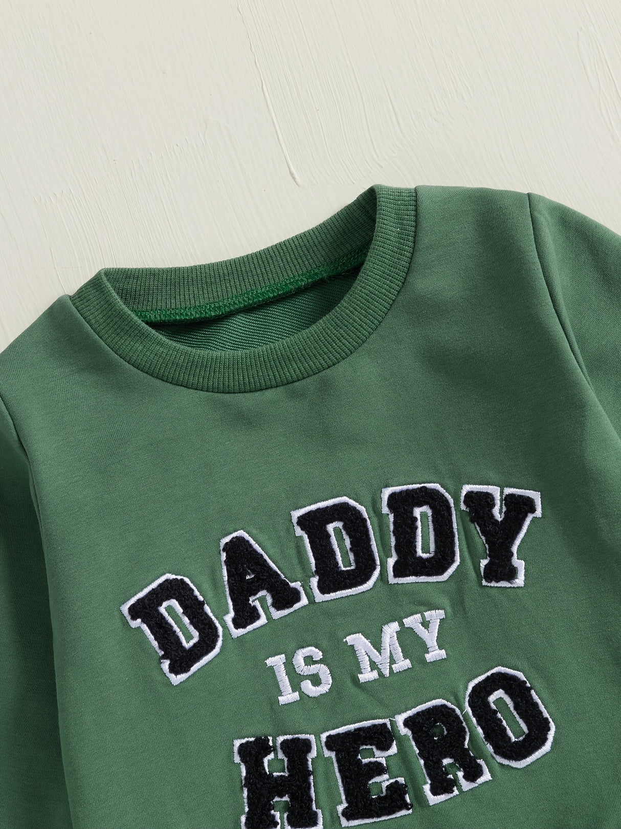 Toddler Boys Fall Outfits Letter Embroidery Long Sleeve Sweatshirts and Long Pants 2pcs Clothes Set
