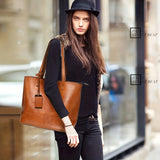 Women Handbags Tote Bag Soft Leather Retro Designer Large Capacity Multi-pocket Casual Ladies Shoulder Crossbody Bag Mother's Day Gift Adjustable Shoulder Strap Purse Cheap On Sale