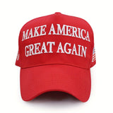 Make America Great Again Outdoor Peaked Cap Adjustable Simple Embroidery English Baseball Cap