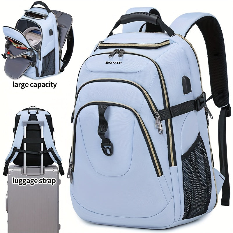 Waterproof Student Backpack, Travel Laptop Backpack, Business Durable Backpack for 17 inch Laptop, Duffel Bag, School Bag (Unisex)
