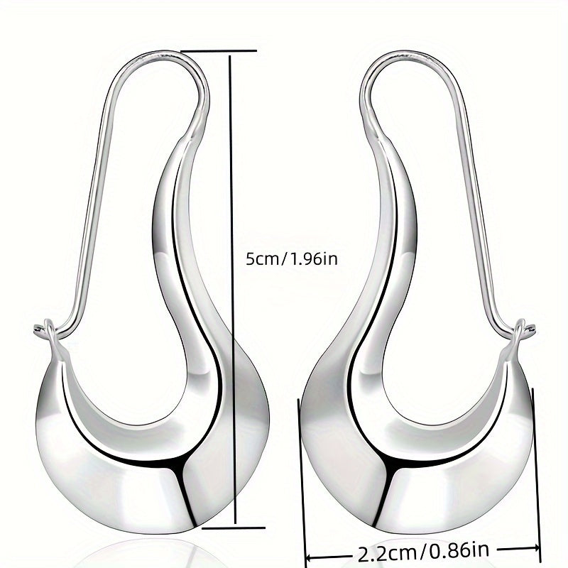 Casual Hoop Earrings for Women, Perfect for Everyday Wear, Ideal As a Birthday Gift for a Loved One.