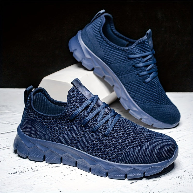 JNAK Breathable Mesh Running Shoes - Slip-On Design with MD Sole for Men and Women - Perfect for Sports & Leisure Activities in Spring/Summer/Fall