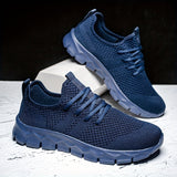 JNAK Breathable Mesh Running Shoes - Slip-On Design with MD Sole for Men and Women - Perfect for Sports & Leisure Activities in Spring/Summer/Fall