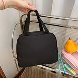 5pcs/set Multi-functional College Bag Set - Solid Color Laptop Backpack with Chest Bag, Handheld Bag, Sling Bag, and Pencil Pouch for Men and Women's Daily Commute