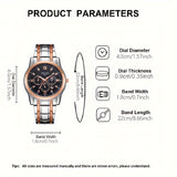 [Low-priced Products, Relax Appearance Requirements Appropriately] Personalized Men's Watches High-end Fashion Versatile Waterproof Luminous Low-priced Clearance Student Men's Watches