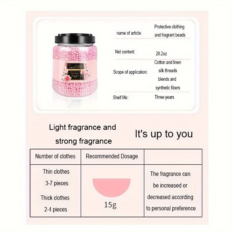 Thanksgiving-Themed 1000g Laundry Scent Booster Beads - Long-Lasting Fragrance, No Electricity Needed, Bathroom Essentials