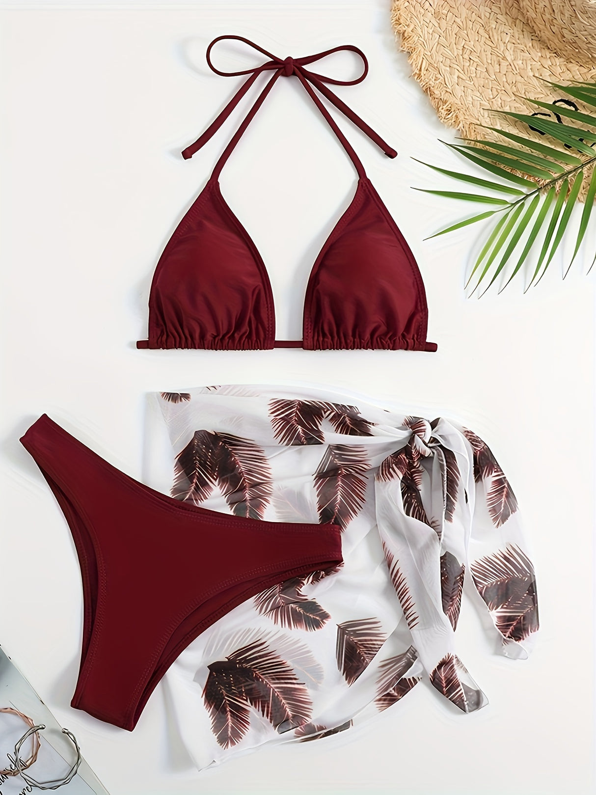 New Fashion Sexy Bikini Hot Spring Swimming Swimsuit for Women European And American Beach Split Two-piece Swimsuit for Women