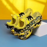 Casual Breathable Woven Shoes For Boys, Comfortable Lightweight Non Slip Low Top Running Shoes For Indoor Outdoor, All Seasons