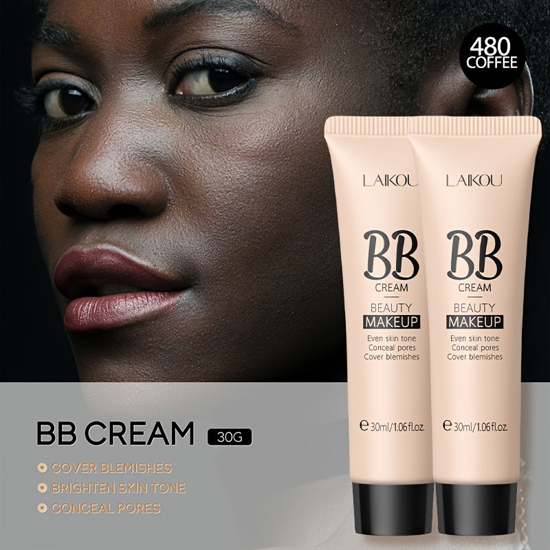 Buy 1 Take 1 - LAIKOU Long Wearing BB Cream, Waterproof Hides Pores