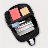 2pcs/set Cartoon Print Large Capacity Casual Backpack, 2-Piece Set: Travel Backpack, School Bag, Chest Bag