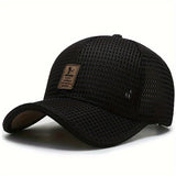1pc Unisex Breathable Mesh Baseball Cap - Ideal for Outdoor Sports, Running, and Casual Wear