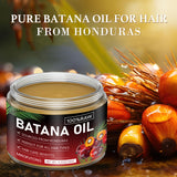 2pcs Honduras Batana Hair Oil, pure cold-pressed extract, unrefined, moisturizes the scalp and hair, strengthens hair, prevents breakage and split ends, enhances shine, suitable for dry, damaged hair, suitable for all hair ty