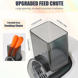 Electric Cheese Grater, Electric Slicer Shredder, Electric Vegetable Slicer Salad Maker, Fruit Cutter, Food Processor Spiralizer For Fruits Veggies With Multi Cone Blades, Stainless Steel, White