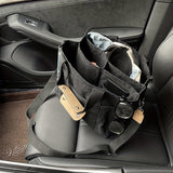 Canvas Tote Bag With Seperations, Durable Lightweight Shoulder Bag, Casual Practical Commuter   Bag