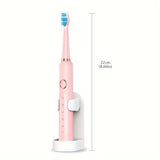 [Sonic Electric Toothbrush] 8 Brush Heads Electric Toothbrush For Adults - Sonic Electric Toothbrush With Deep Clean 5 Modes - Rechargeable Toothbrushes Fast Charge 3 Hours Last 120 Days