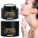 [Neck & Face Hydrating Cream] 50g Neck & Face Lifting Peptides Day & Night Cream - With Hyaluronic Acid, Vitamin E And Acetyl Hexapeptide-8 Peptides, Day & Night  Smooth skin - Firming And Lifting, Hydrating Face Cream (1.76o
