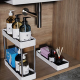 1pc 3/4 Layers Rolling Storage Cart - Spacious and Adjustable Storage Capacity, Versatile and Convenient, Easy-to-Move and Portable, Compact and Space-Saving Design - Ideal for Organizing Bathroom Essentials, Perfect for Stor