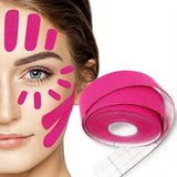 Wrinkle Patches - Face Eye Neck Lift Tape - Smooth Wrinkle Tape - Multifunctional High Elasticity Forehead Frown Eye Facial Neck Lip Mouth Wrinkles Care Band Mask Sticker Chin Strap - 0.98inch*196.85inch