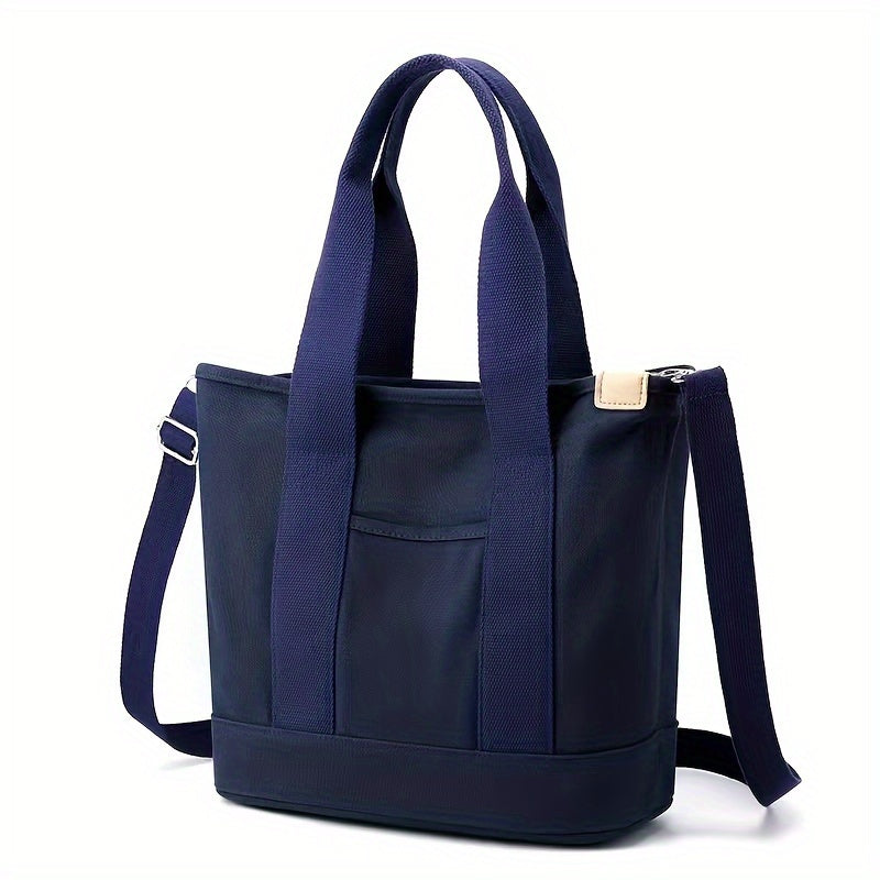 1pc Tote Bag Women And Men Small Satchel Bag Stylish Mini Tote Handbag Canvas Hobo Bag Fashion Crossbody Bag Shoulder Bag 2023