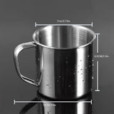 4pcs/10pcs 250ml Insulated Stainless Steel Mug Set - Durable, Portable, and Leak-Proof for Hot and Cold Beverages - Perfect for Camping, Picnics, Outdoor Adventures, and Daily Use