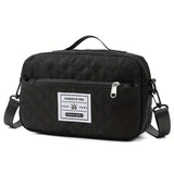 Large Capacity Travel Duffel Bag in Oxford Fabric, Portable Sports Gym Storage Bag, Weekend Overnight Bag for Women