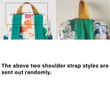 Lightweight Cute Mickey Shoulder Bag, Pack Within Pack Storage Bag - Handbag Backpack School Bag for Men and Women