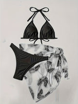 New Fashion Sexy Bikini Hot Spring Swimming Swimsuit for Women European And American Beach Split Two-piece Swimsuit for Women