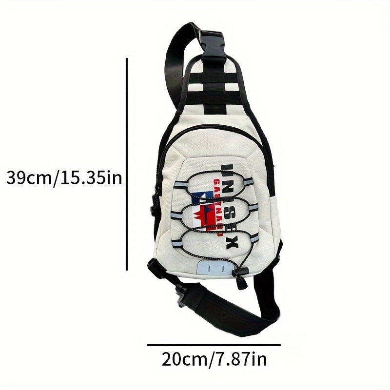 1pc Large Crossbody Fanny Pack For Women And Men, Belt Bag For Travel, Running, Hiking, Workout, Dog Walking, Outdoors Sport Waist Pack
