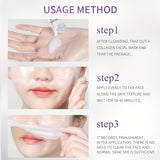 20pcs 5g COLLAGEN Deep Moisturizing Filling Mask, Replenishes Skin Moisture, Firming And Tightening Face Skin