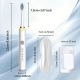 Electric Toothbrush With Replaceable Brush Head, With 5 Modes, One-button Start, Long Battery Life, Suitable For Men And Women, For Home, Travel - 1 Set