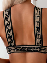 New Fashionable And Sexy Bikini Hot Spring Swimsuit for Women, European And American Beach Split Two-piece Swimsuit for Women