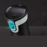 1pc, 304 Stainless Steel, 450ml/15.2oz Vacuum Travel Mug, Thermal Water Cups, Heat Insulation Drinking Cups