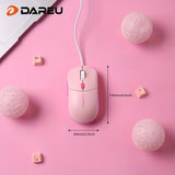 Dareu LM121 wired gaming office mouse ultra light gaming mouse 66g high quality perfor Cost-effectivemance