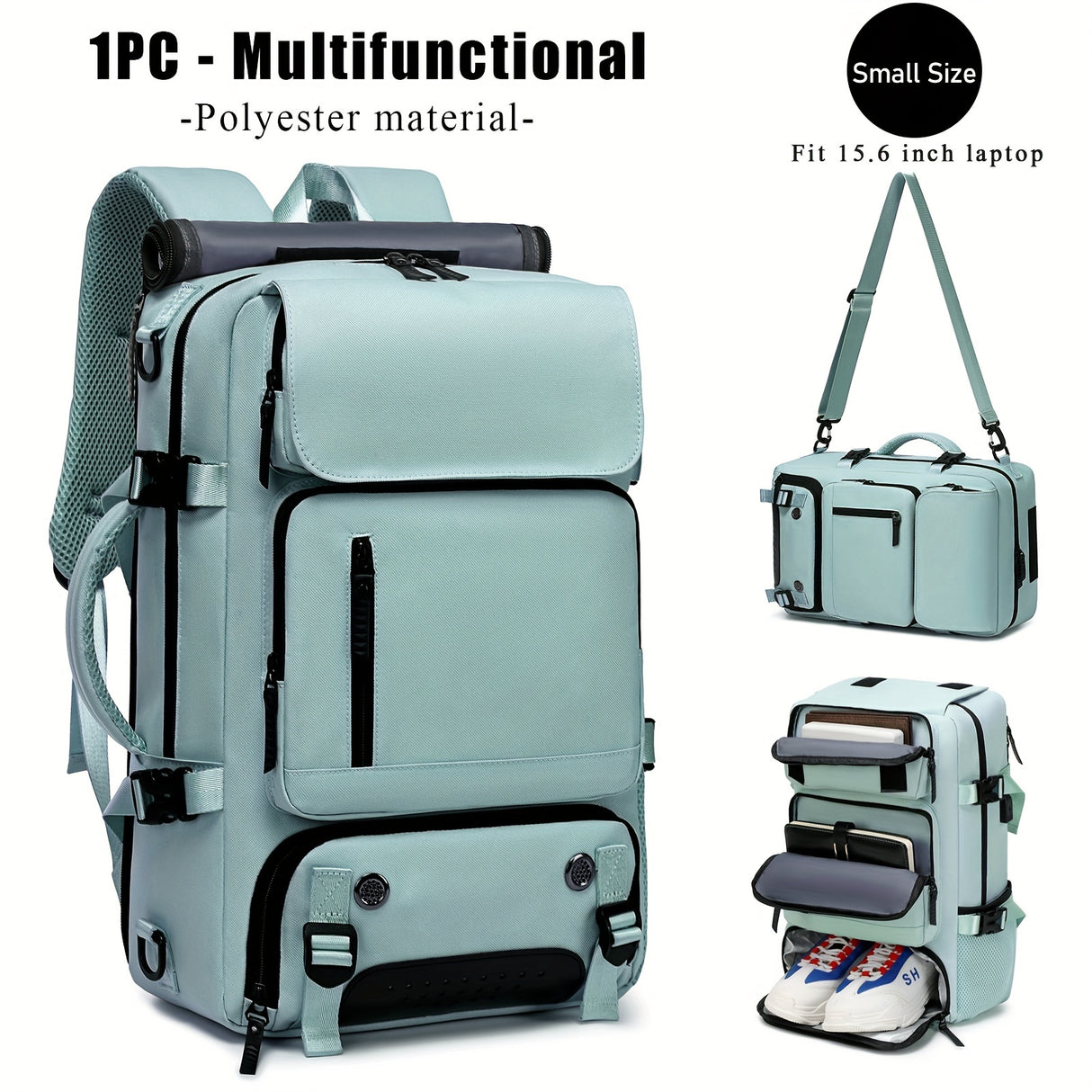 Multi-functional Large Capacity Backpack For Man Women, Hiking & Camping, Outdoor Knapsack With Shoes Compartment & USB Charging Port, Men's Business Laptop College Bag, Ideal Gifts