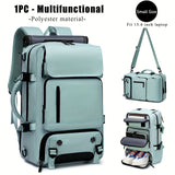 Multi-functional Large Capacity Backpack For Man Women, Hiking & Camping, Outdoor Knapsack With Shoes Compartment & USB Charging Port, Men's Business Laptop College Bag, Ideal Gifts