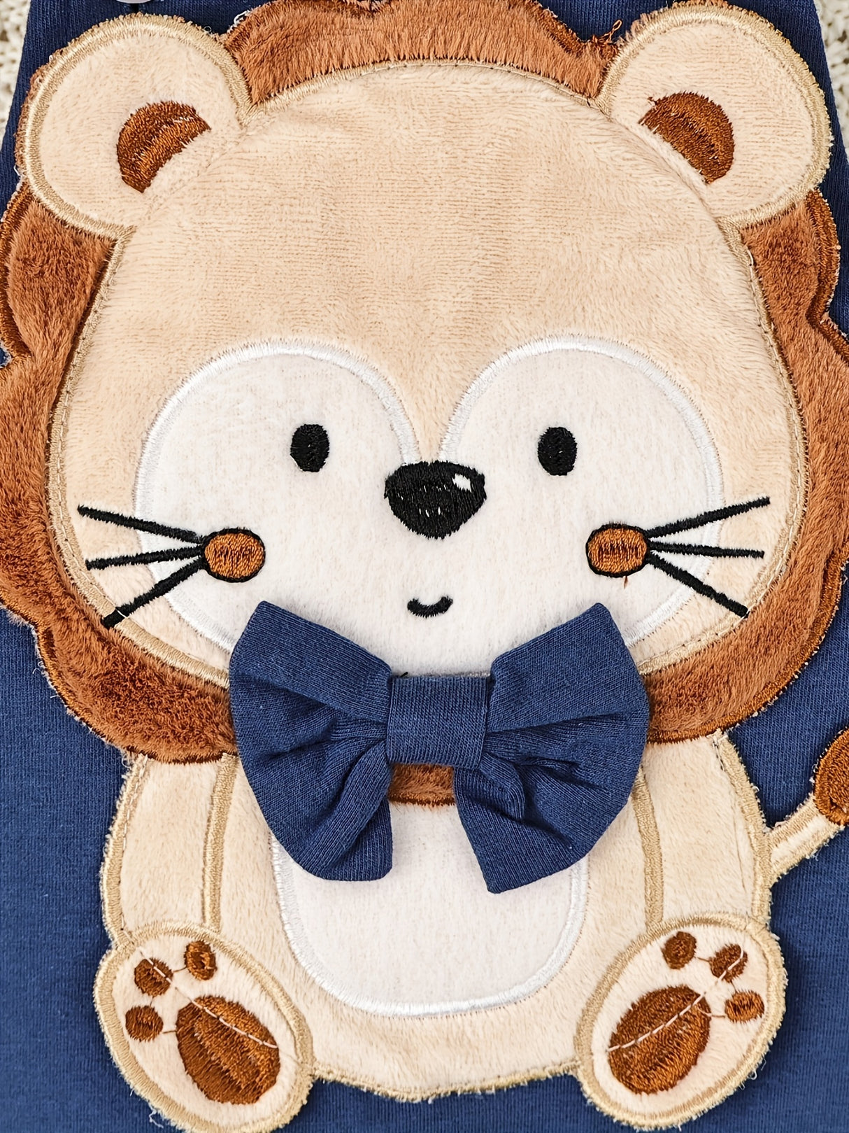 CETEPY Toddler Baby Boys Clothes Infant Fall Winter Long Sleeve Jumpsuit Suspender Trousers Cartoon Animals Pattern Two Pieces 0-18Months, for Outdoor