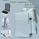 15.6 Inch Laptop Backpack for Men & Women - Lightweight High Quality Travel Backpack with Shoe Compartment, Large Capacity College School Bag, Adjustable Chest Pockets & Ergonomic Design for Business Commuting, Outdoor Advent
