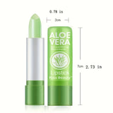 2 pcs Long-Lasting Color Changing Lip Balm with Magic Lipstick Effect