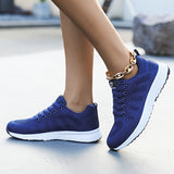 Comfortable Fabric Upper Summer Running Shoes for Women - Lightweight, Stabilizing, and Breathable - Perfect for Jogging, Tennis, and Everyday Wear