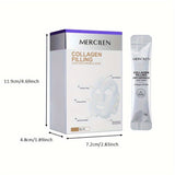 20pcs 5g COLLAGEN Deep Moisturizing Filling Mask, Replenishes Skin Moisture, Firming And Tightening Face Skin