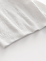 Stylish Thermal Knit Sweater for Men - Soft Long Sleeve Pullover Tops with Button Detail and Small Stand Collar - Perfect for Casual Wear and Layering
