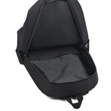 School Bag Male Junior High School Campus Simple Korean Version Of Fashionable Backpack Leisure Backpack Male Computer Bag [Zipper Direction Random]