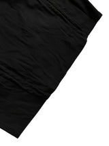 Elegant Polyester Bodycon Dress for Women - Spring/Summer Crew Neck Solid Color with Lantern Sleeves and Drawstring Detail